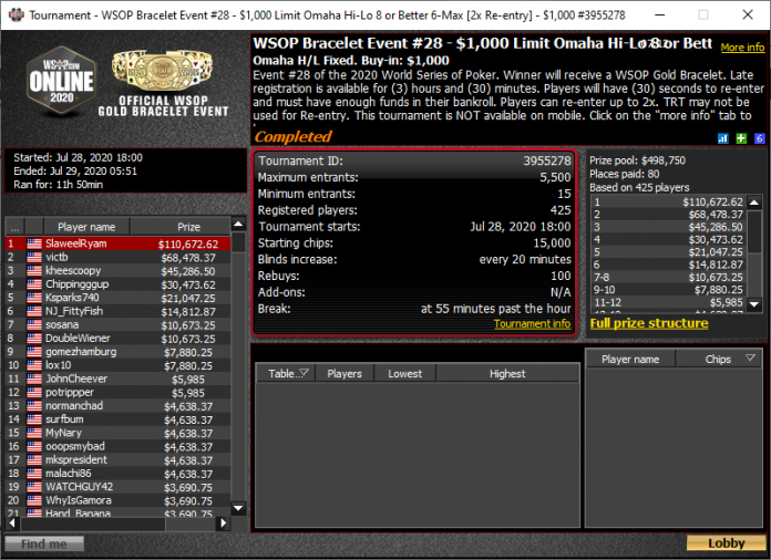 william-romaine-wsop-event-28-bracelet